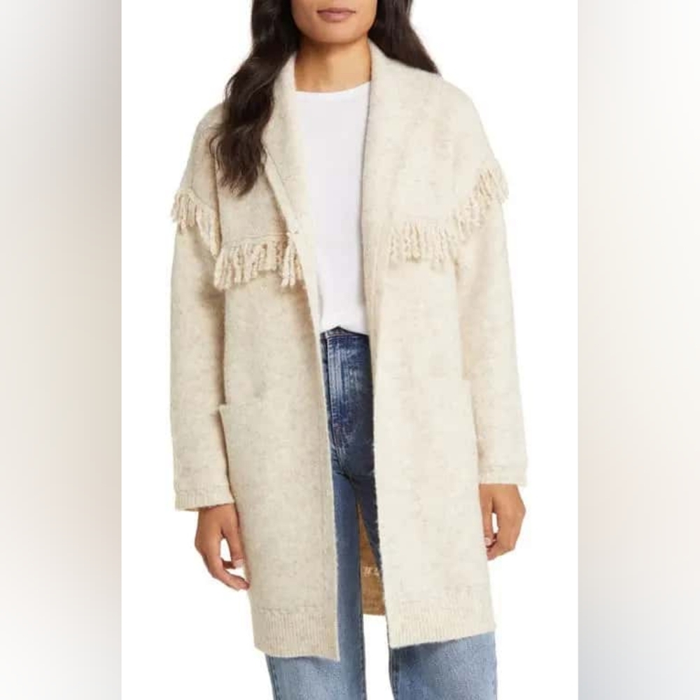 Wit & Wisdom Cream Cardigan Sweater